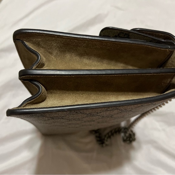 This is authentic Gucci GG Supreme Monogram small Dionysus shoulder bag. - Picture 12 of 12